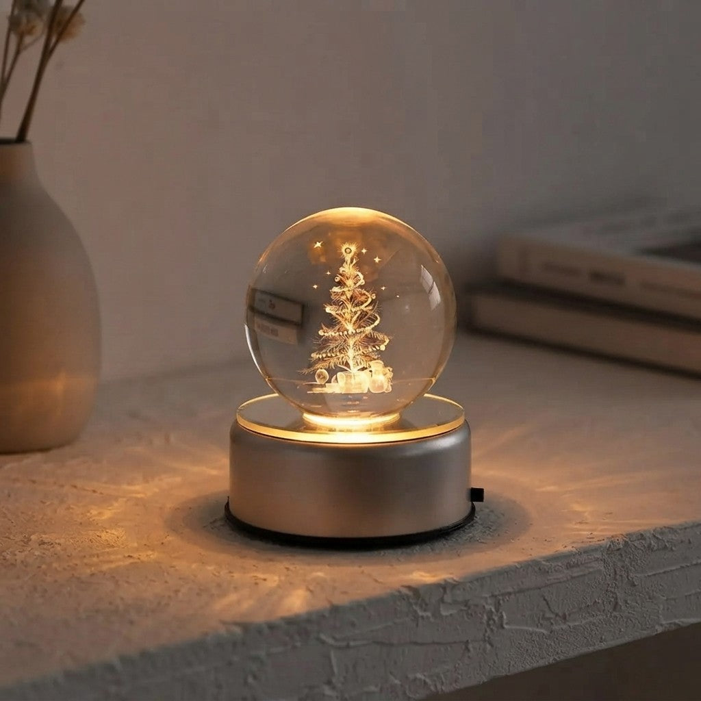 3D Crystal Ball Lamp