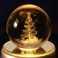 3D Moon Crystal Ball 70MM